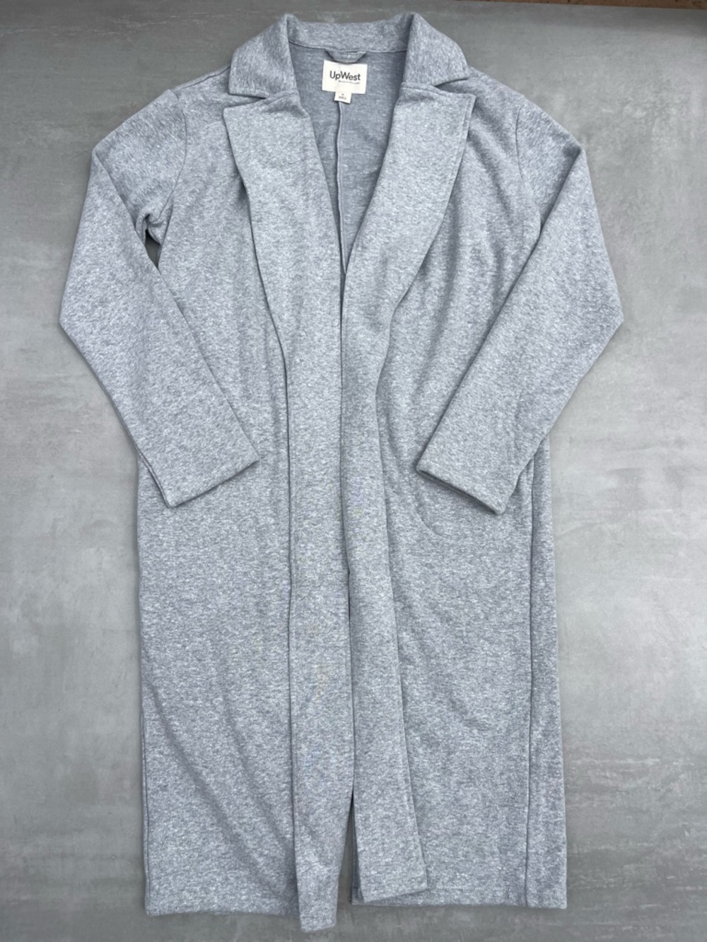 UpWest Grey Collared Cardigan